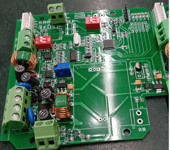Smoke sensor motherboard welding plate